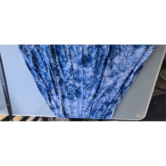 Zink London Floral Print Fit & Flare Dress Lined Shoulder Off Medium - Picture 6 of 16